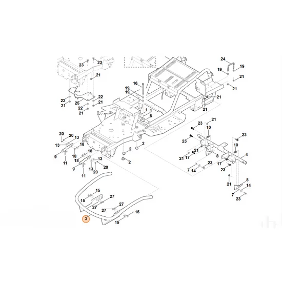 STIHL  Zderzak 6170 760 7300